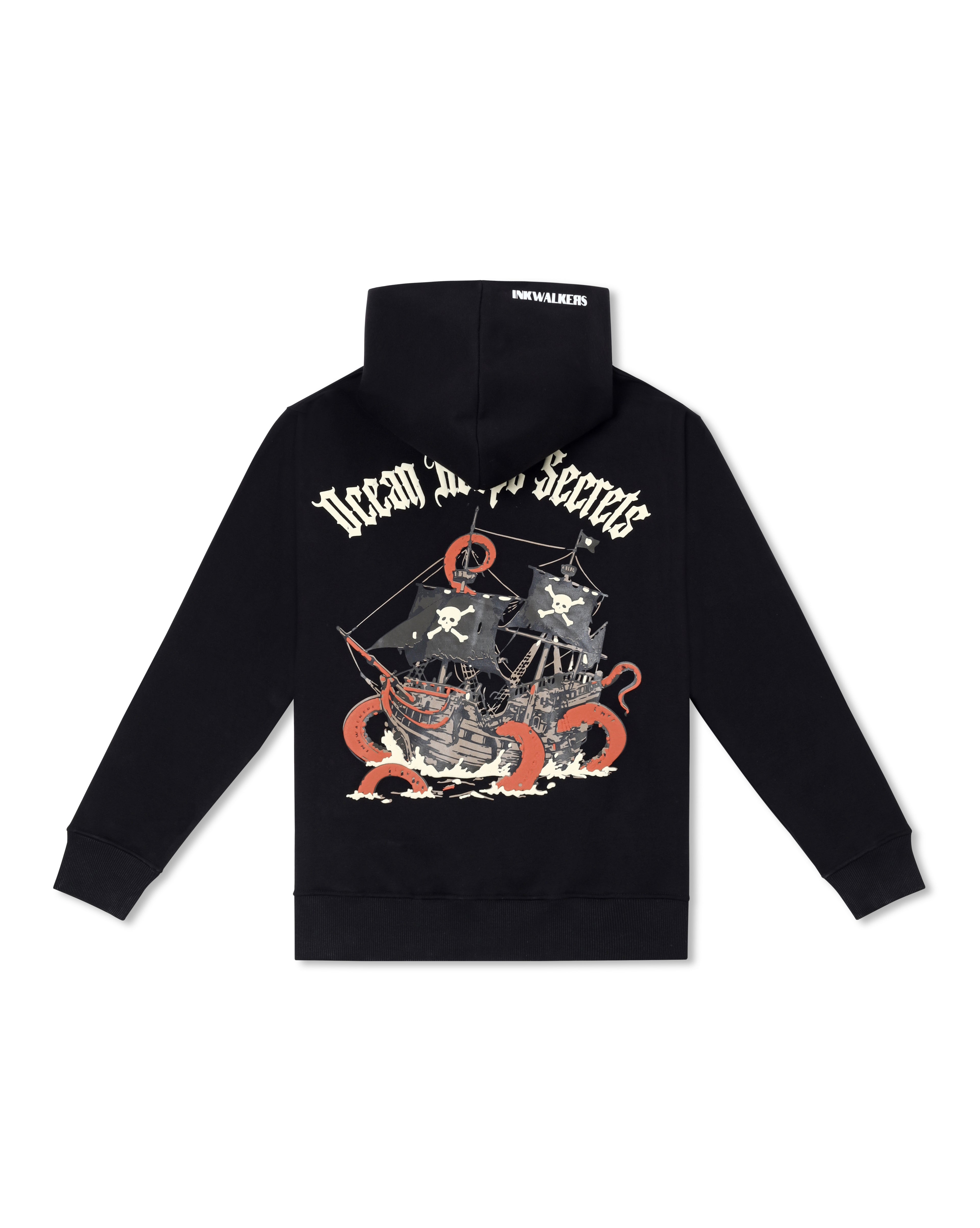 THE LOST CREW HOODIE - BLACK