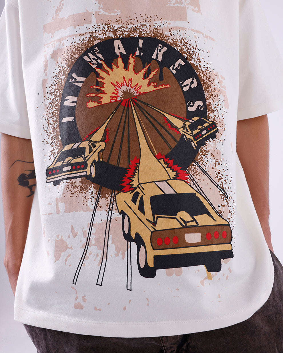 THE OUTBURST TEE - WHITE