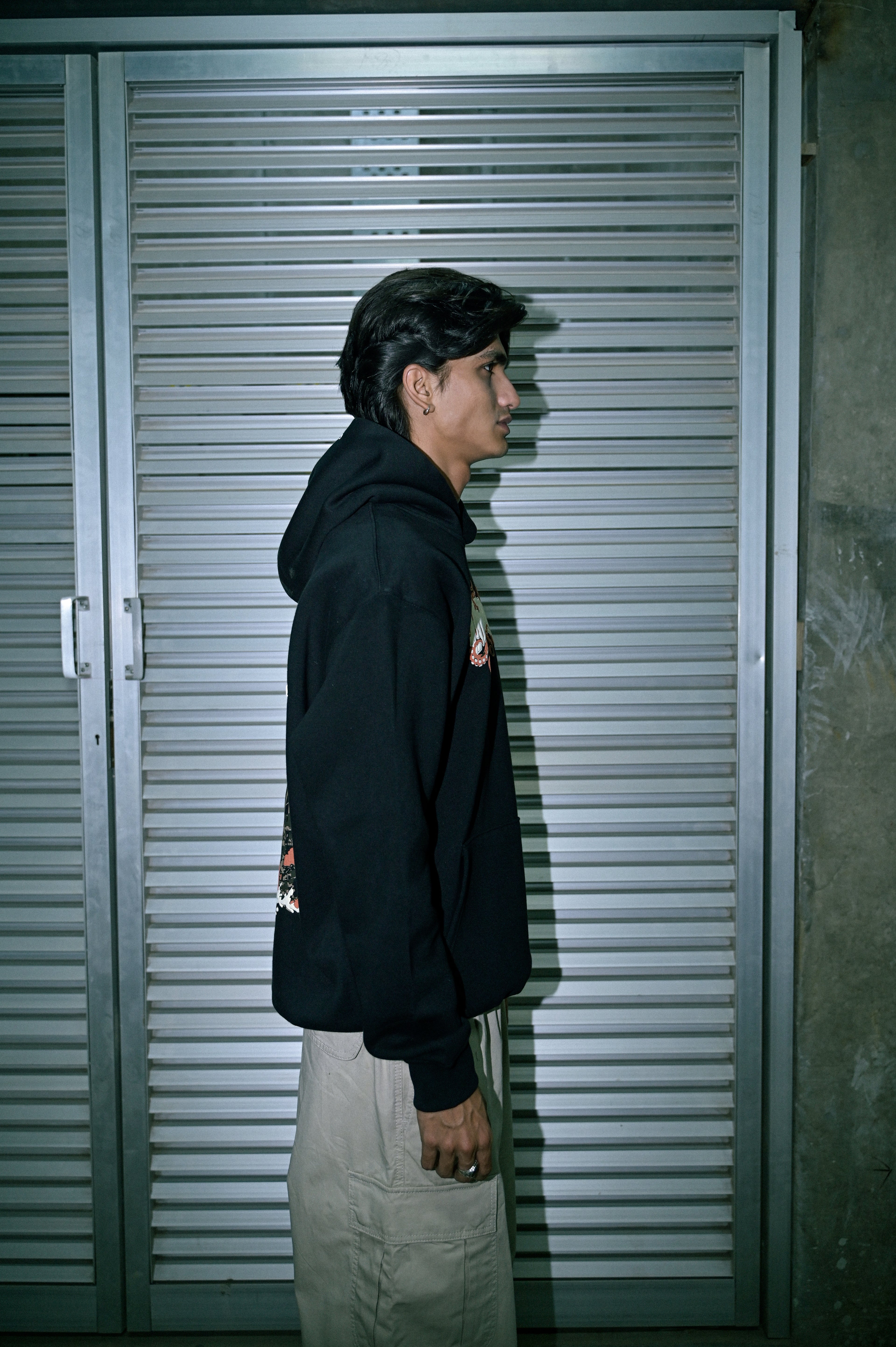 THE LOST CREW HOODIE - BLACK